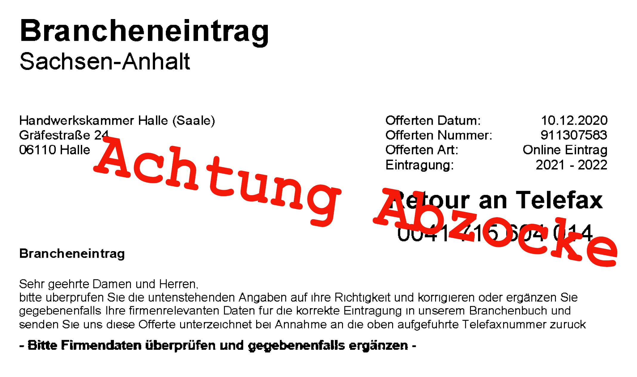 Handwerkskammer