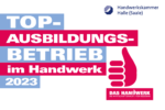 Logo TOP-Ausbildungsbetrieb im Handwerk 2023