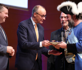 Neujahrsempfang von HWK Halle und IHK Halle-Dessau in der Georg-Friedrich-Händel-Halle in Halle (Saale). Foto: HWK Halle / IHK Halle-Dessau - Uwe Köhn