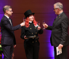 Neujahrsempfang von HWK Halle und IHK Halle-Dessau in der Georg-Friedrich-Händel-Halle in Halle (Saale). Foto: HWK Halle / IHK Halle-Dessau - Uwe Köhn