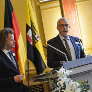 Andreas Dieckmann (l.), Präsident der Handwerkskammer Magdeburg, und Thomas Keindorf, Präsident der Handwerkskammer Halle Andreas Dieckmann (l.), Präsident der Handwerkskammer Magdeburg, und Thomas Keindorf, Präsident der Handwerkskammer Halle