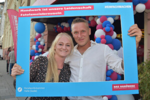 Rahmenfotos auf der Meisterfeier