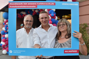 Rahmenfotos auf der Meisterfeier