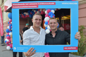 Rahmenfotos auf der Meisterfeier