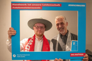 Rahmenfotos auf der Meisterfeier