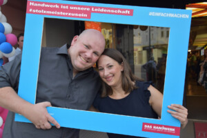 Rahmenfotos auf der Meisterfeier