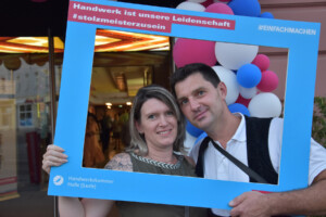 Rahmenfotos auf der Meisterfeier