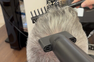 Friseursalon Steffen Dlugosch aus Eisleben beteiligte sich am Aktionstag Hände Hoch fürs Handwerk.