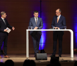 Neujahrsempfang von HWK Halle und IHK Halle-Dessau in der Georg-Friedrich-Händel-Halle in Halle (Saale). Foto: HWK Halle / IHK Halle-Dessau - Uwe Köhn